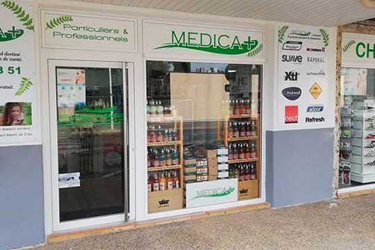 Magasin médical à Saint-Martin-de-Crau