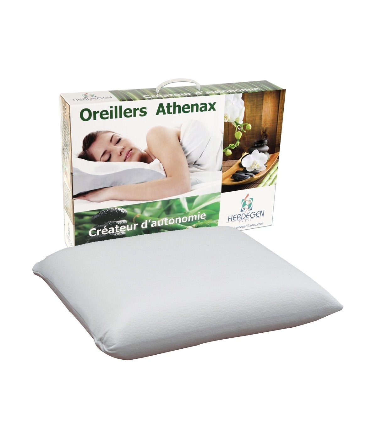 Oreiller cervical thérapeutique à mémoire de forme - Duolux Athenax